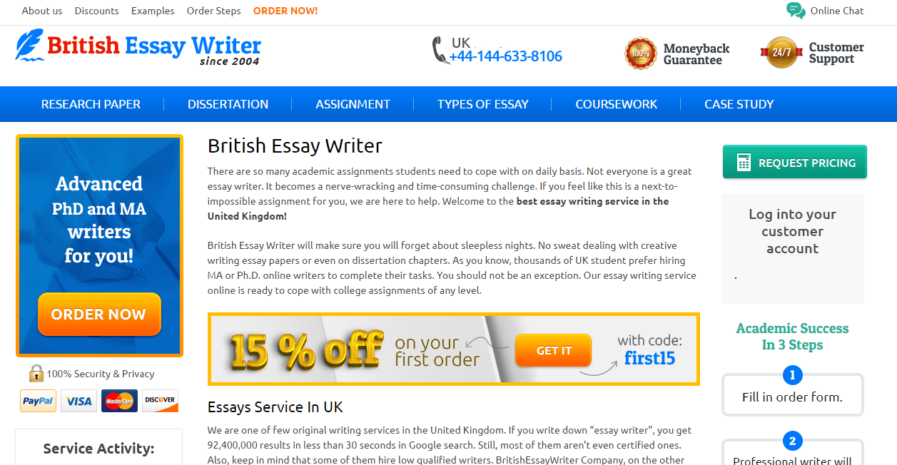 Essay Writing Service - Professional Writing Help For You online paper writing service